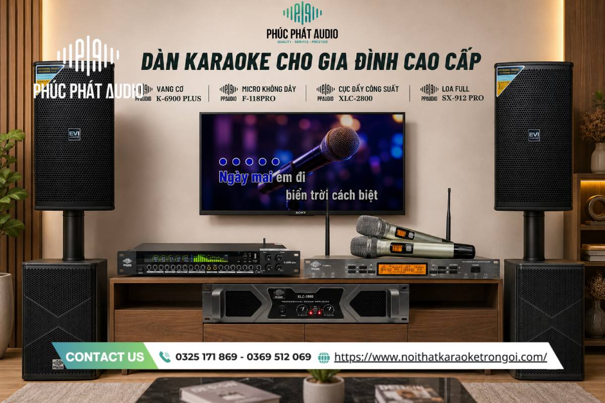 Dàn âm thanh Karaoke gia đình - ảnh 5