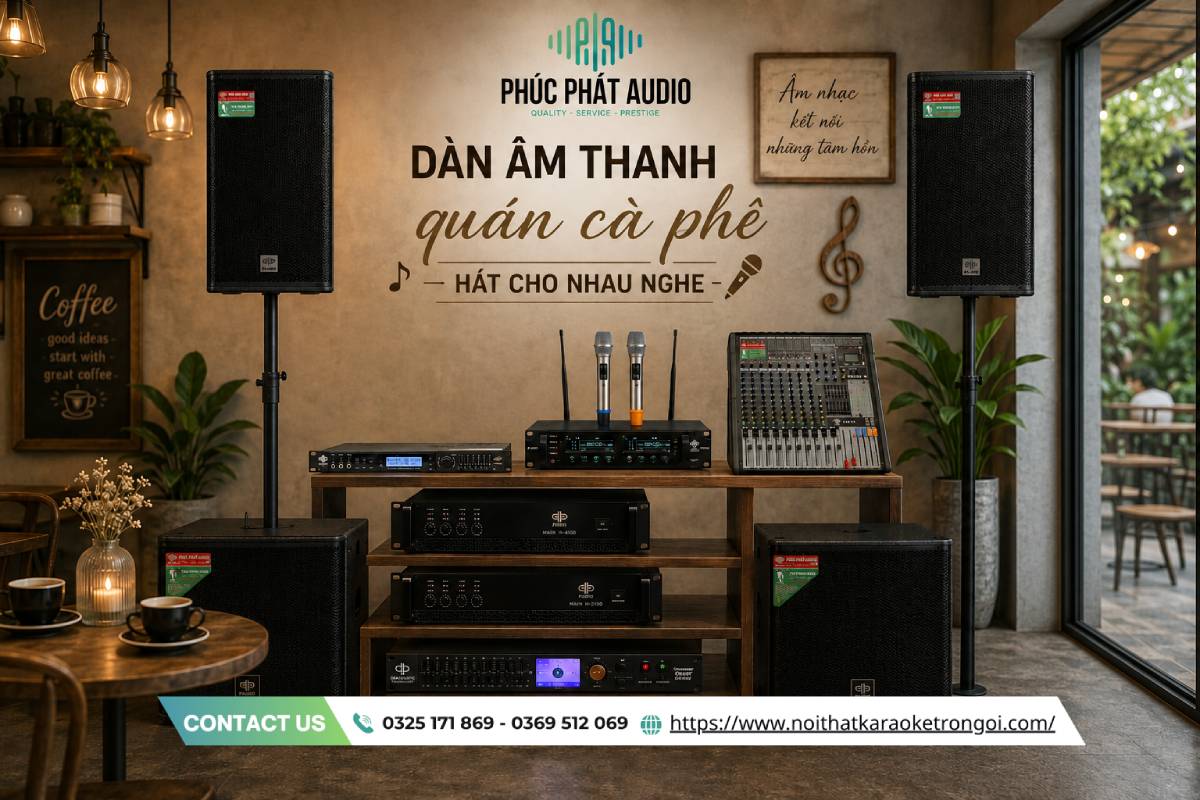 Dàn âm thanh quán cà phê hát cho nhau nghe - ảnh 6