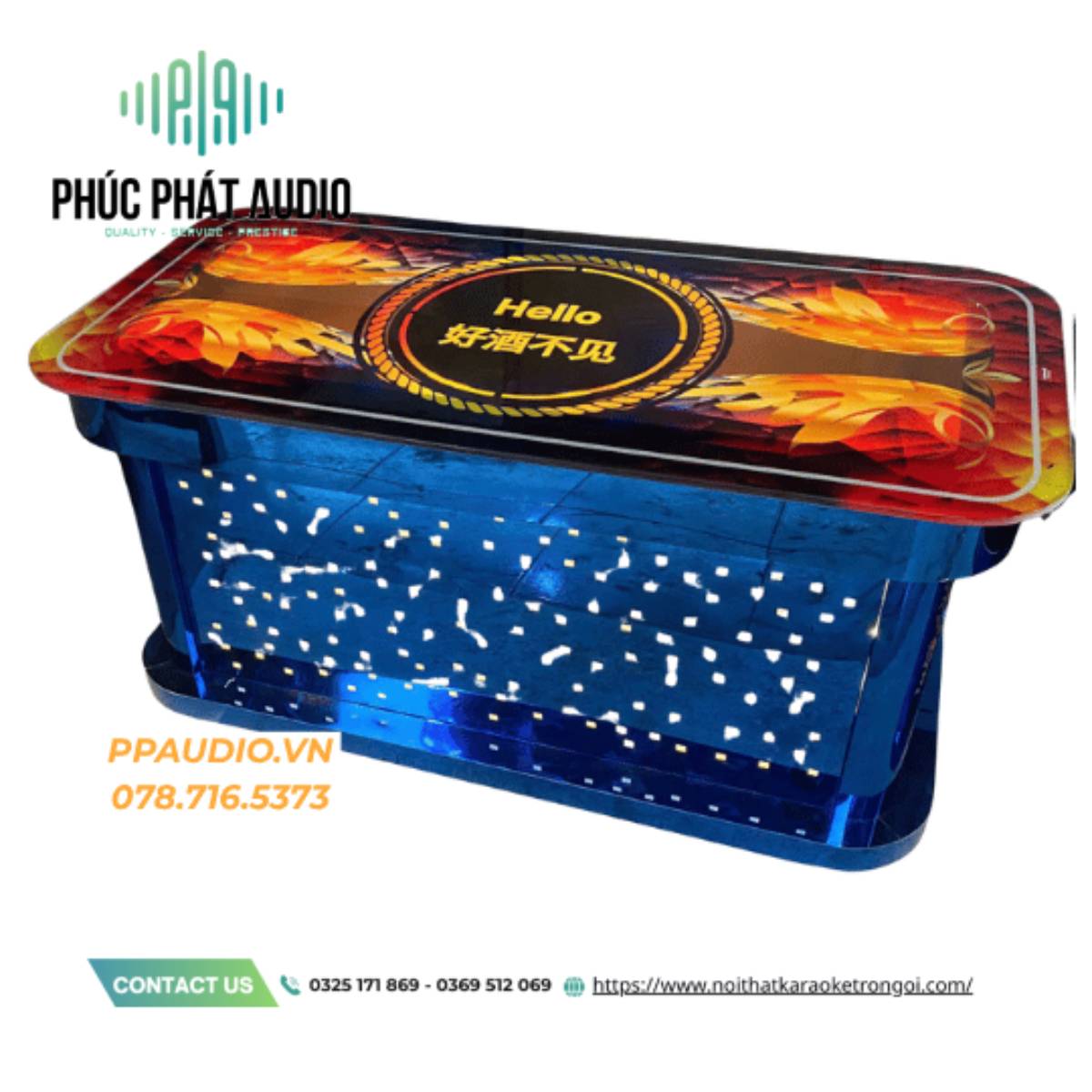Mẫu bàn Karaoke Inox - ảnh 5