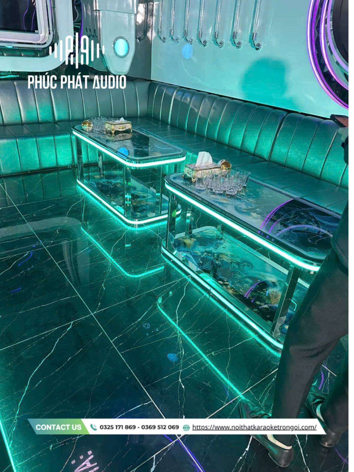 Mẫu bàn Karaoke Inox - ảnh 9