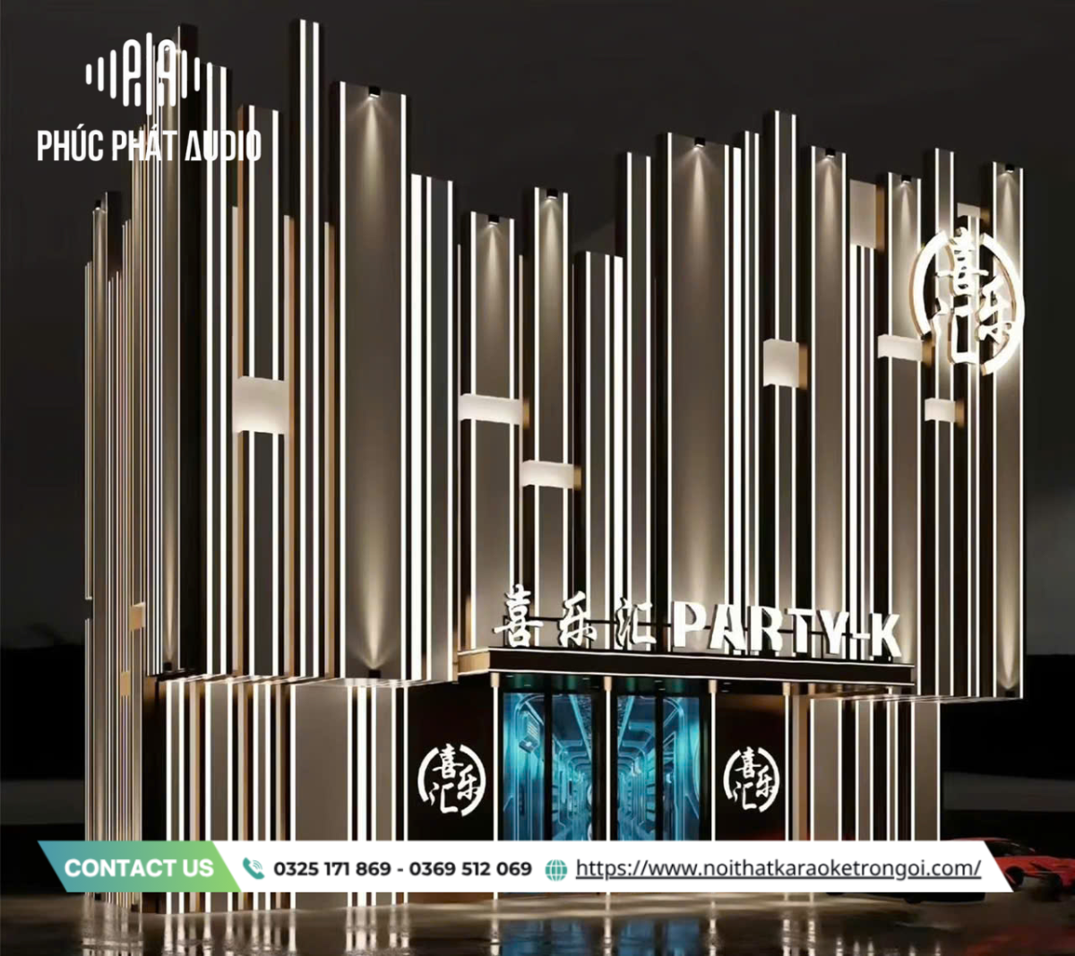 Mẫu bảng hiệu quán Karaoke đẹp - ảnh 6