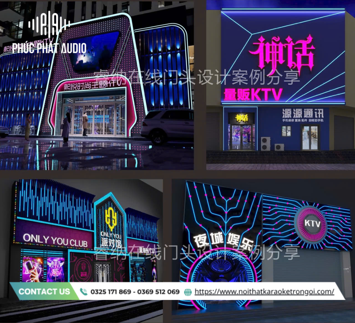 Mẫu bảng hiệu quán Karaoke đẹp - ảnh 4