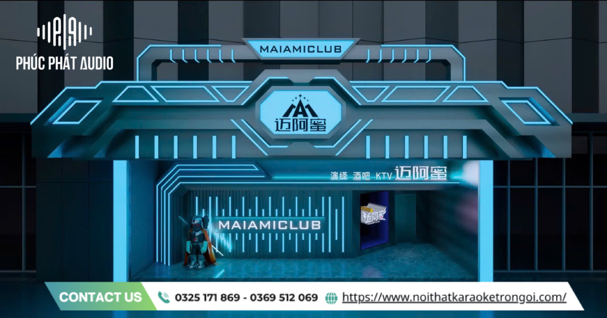 Mẫu bảng hiệu quán Karaoke hiện đại - ảnh 2