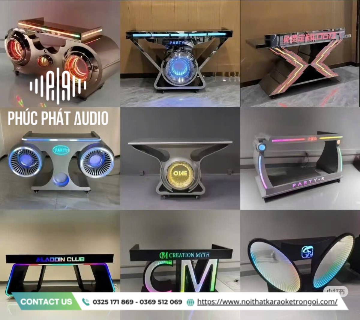 Mẫu bục DJ xu hướng 2026 - ảnh 3