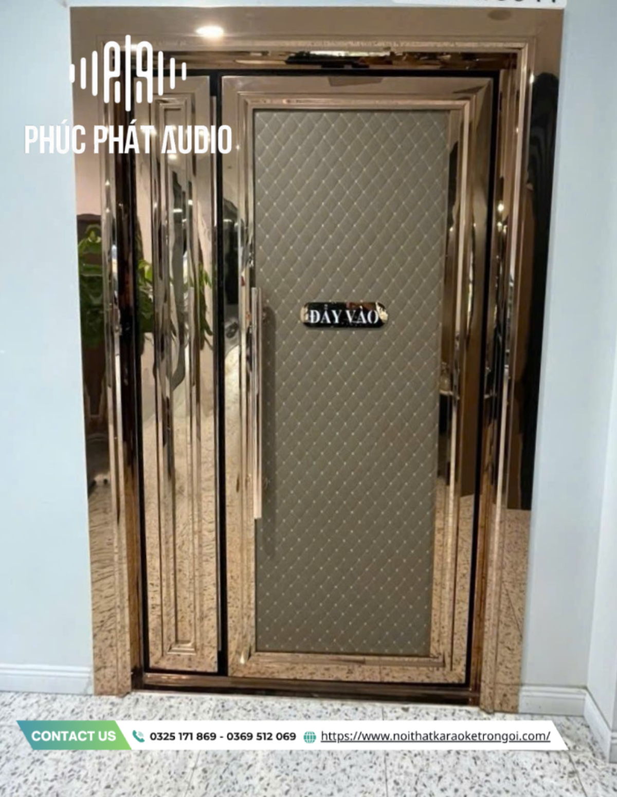 Mẫu cửa phòng karaoke cách âm - ảnh 5
