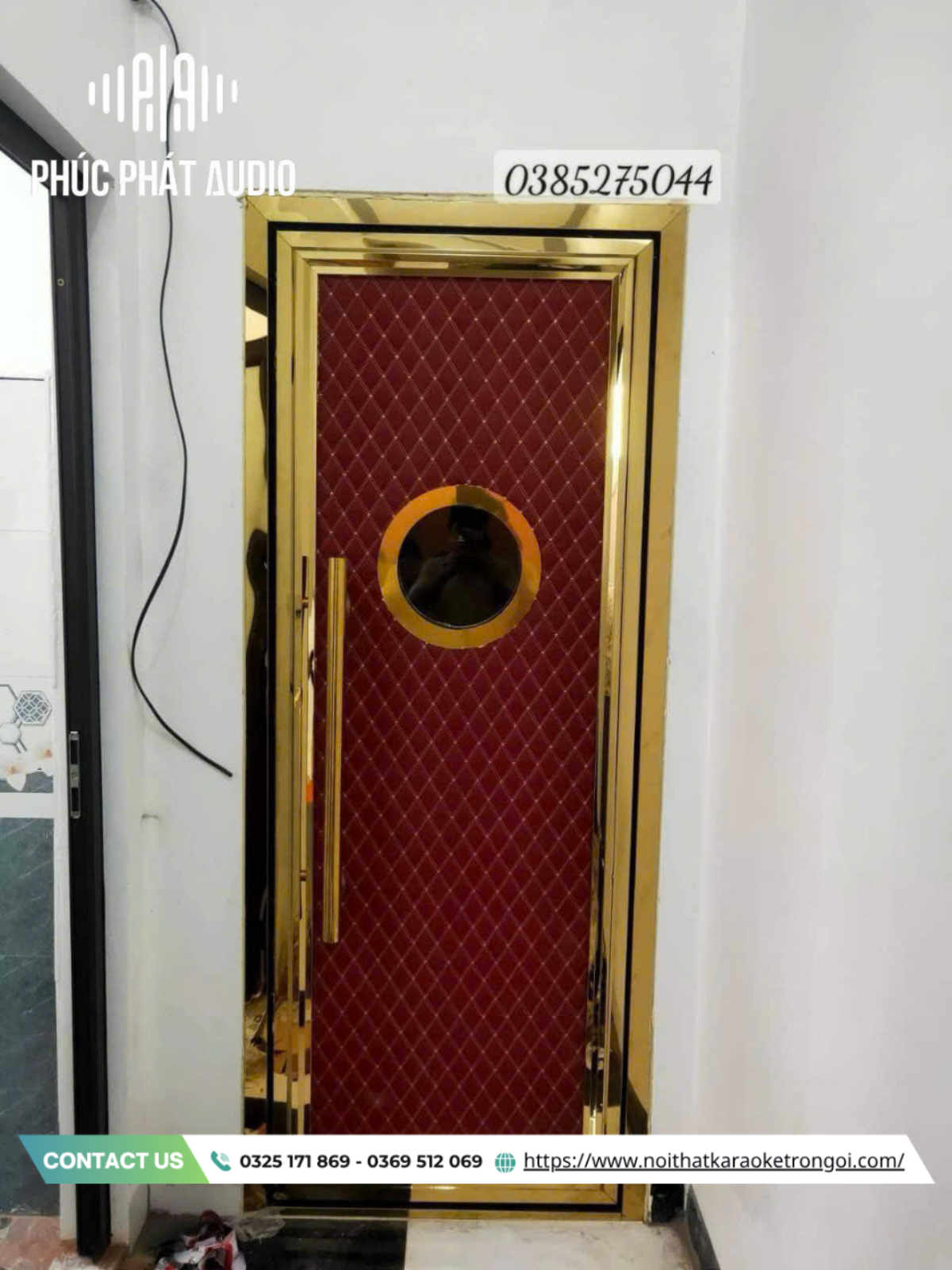Mẫu cửa phòng karaoke cách âm - ảnh 2
