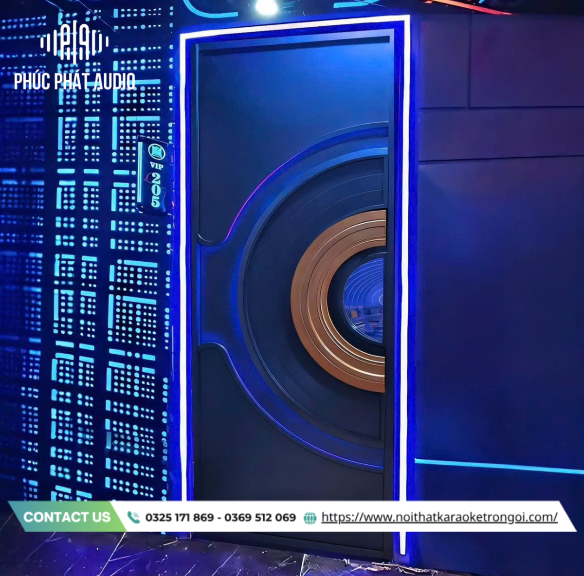 Mẫu cửa phòng karaoke hiện đại - ảnh 8
