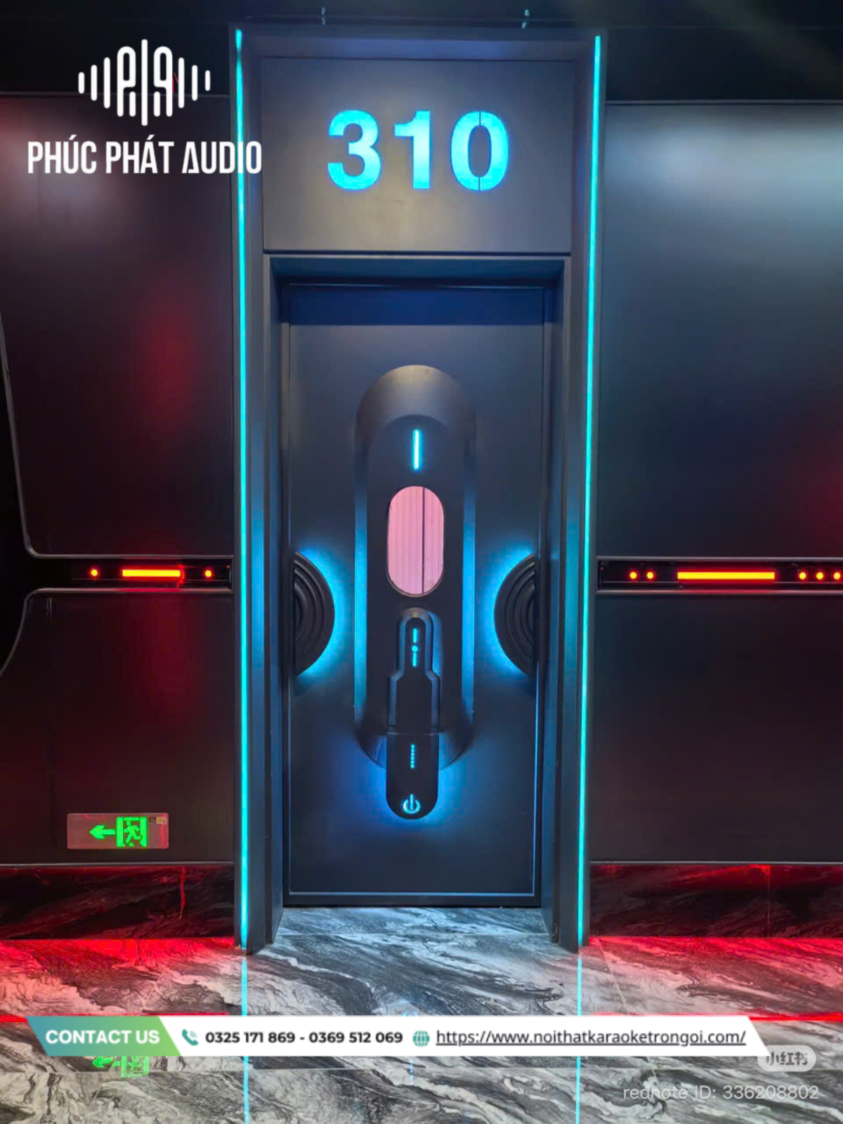 Mẫu cửa phòng karaoke hiện đại - ảnh 6