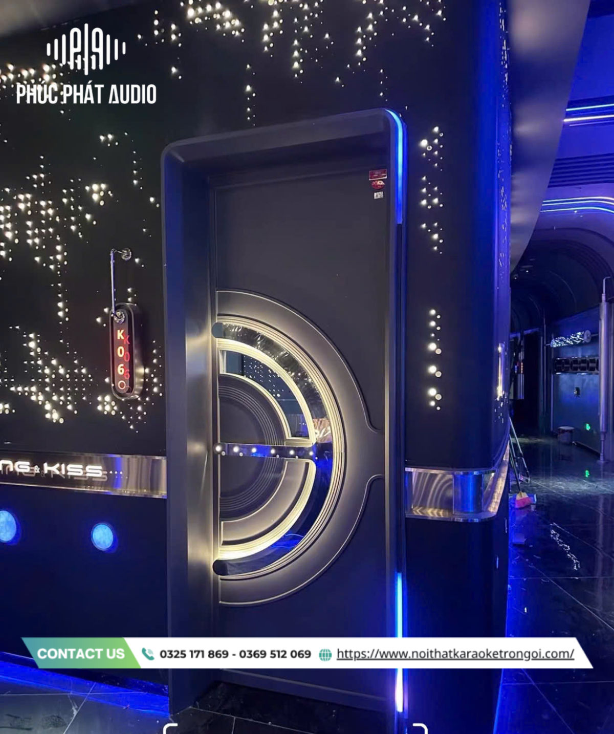 Mẫu cửa phòng karaoke hiện đại - ảnh 10