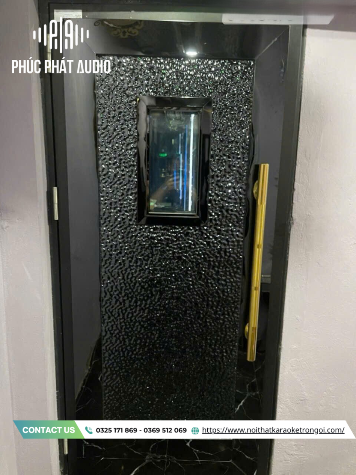 Mẫu cửa phòng karaoke inox - ảnh 3