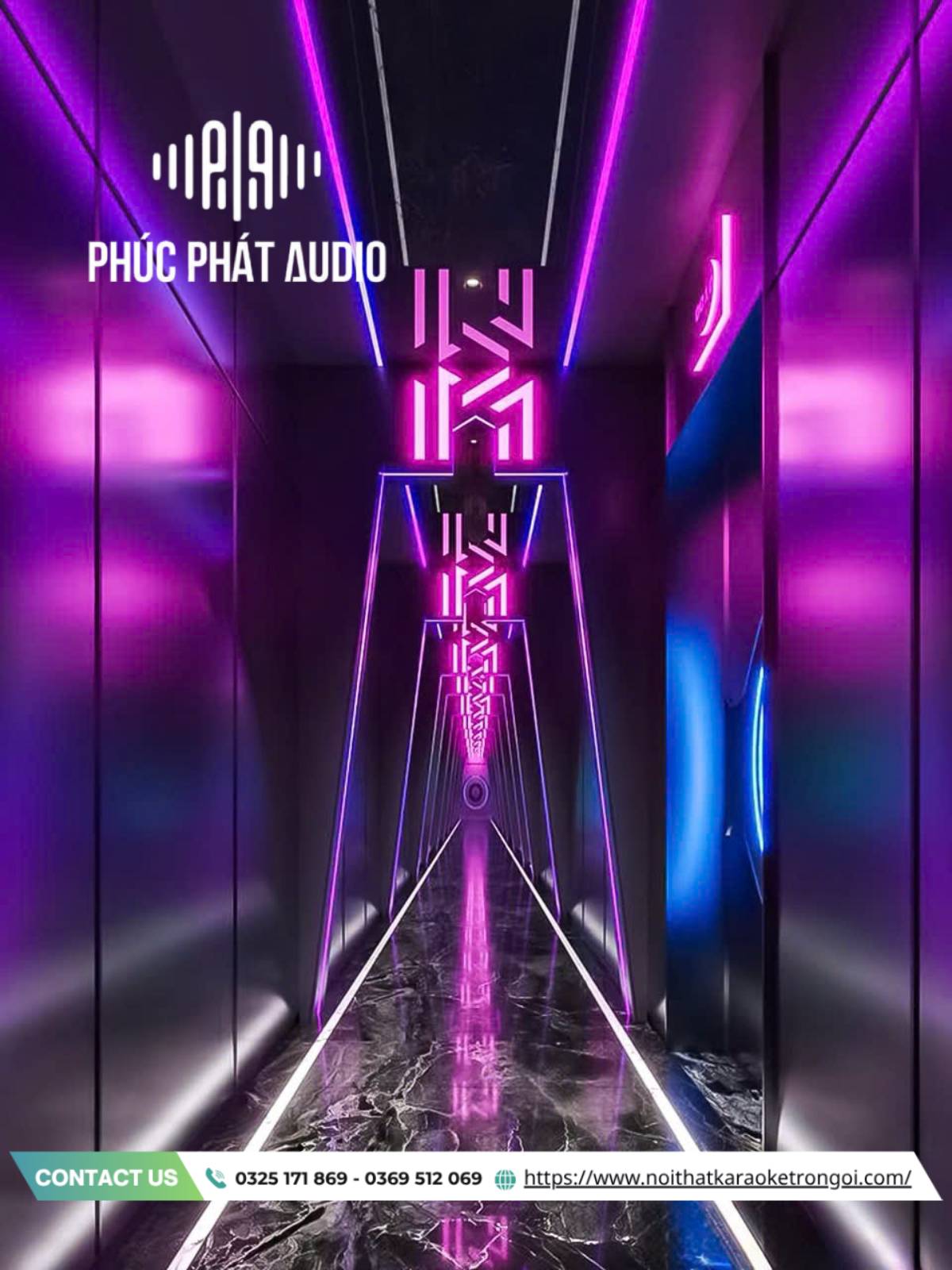 Mẫu hành lang quán Karaoke 2026 - ảnh 2