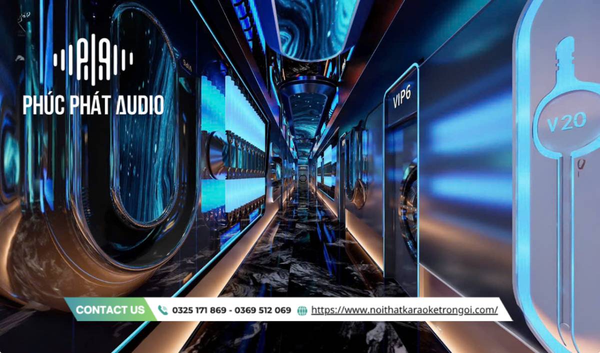Mẫu hành lang quán Karaoke đẹp - ảnh 8
