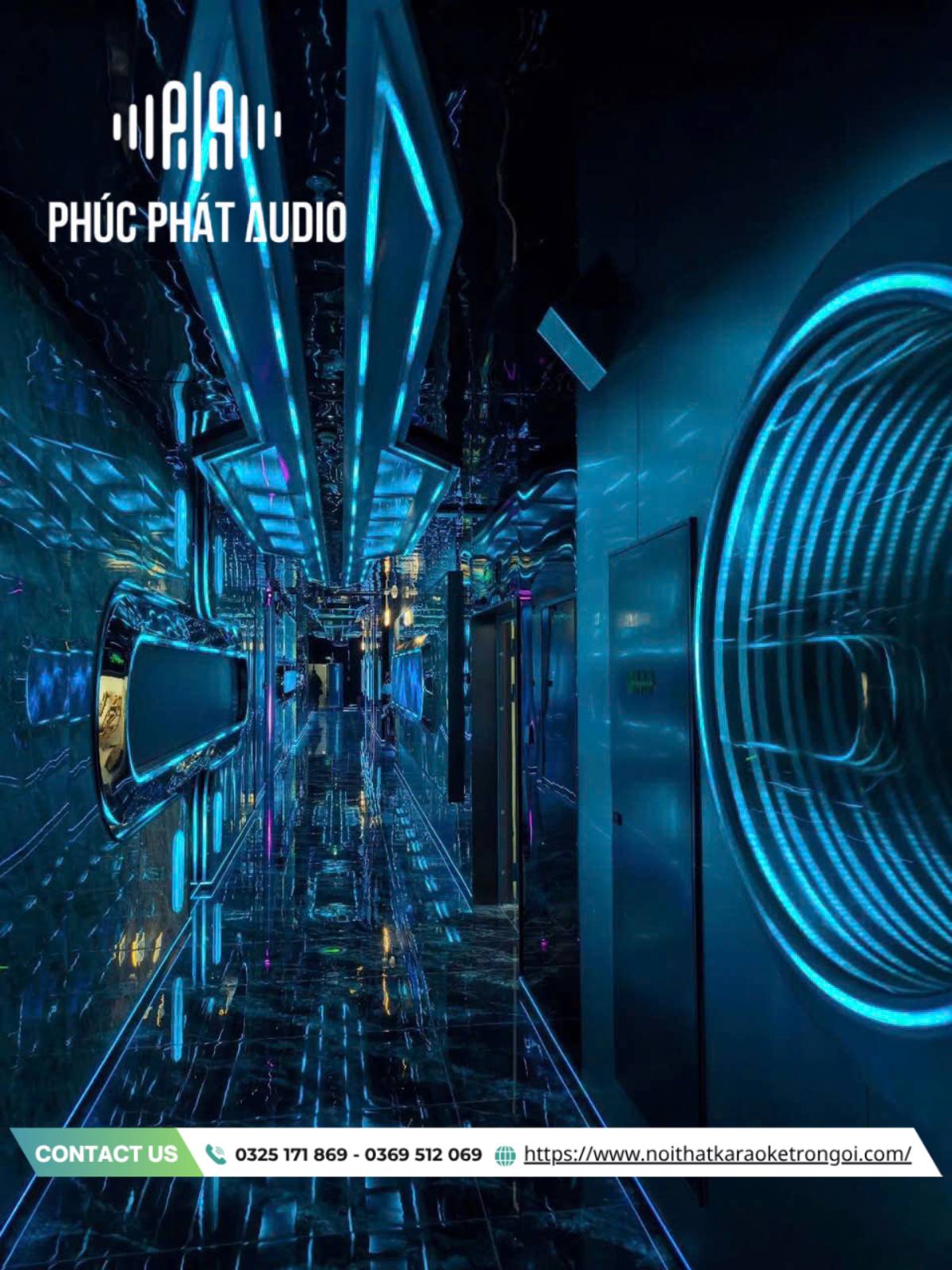 Mẫu hành lang quán Karaoke hiện đại - ảnh 6