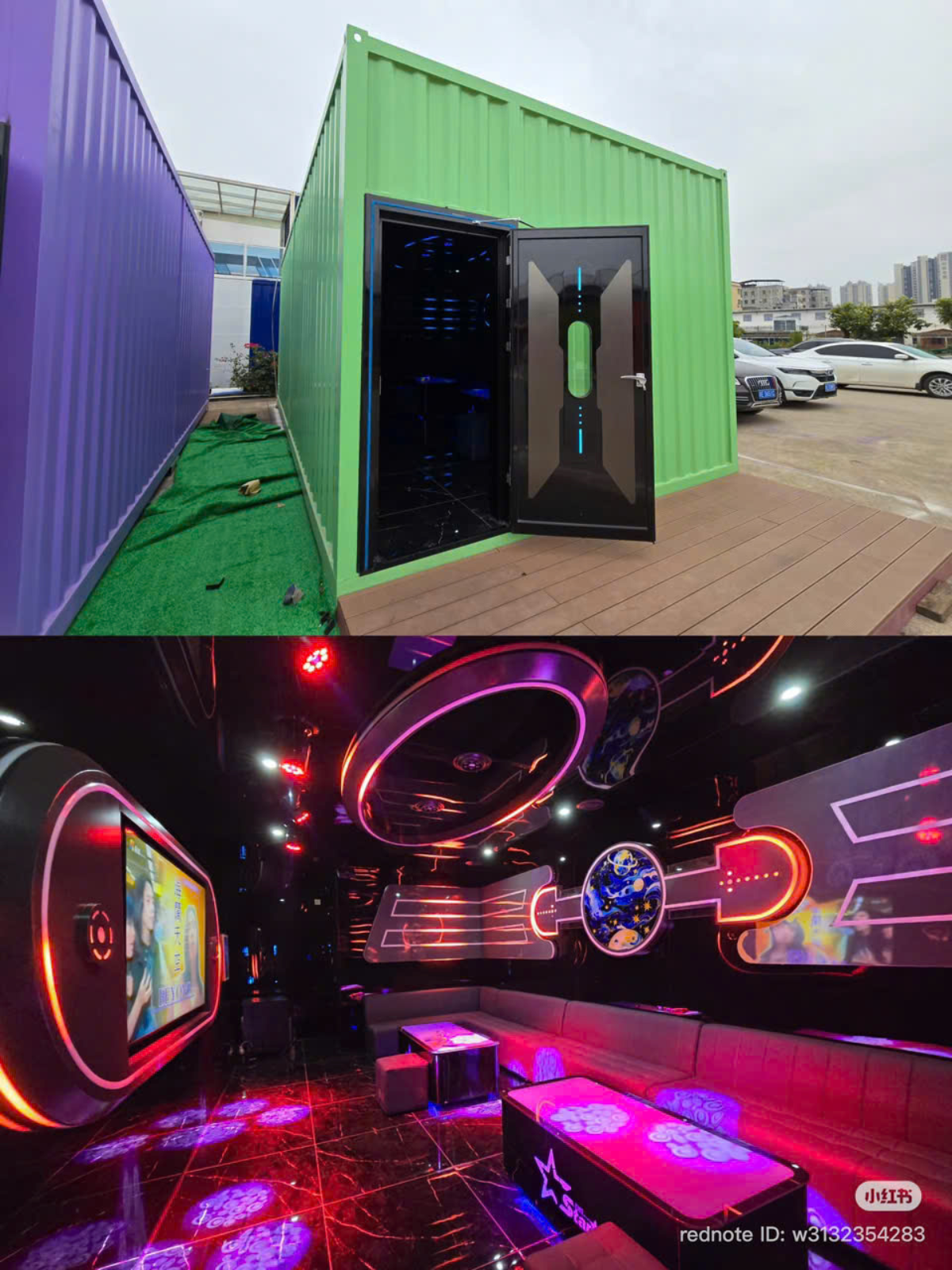 Mẫu phòng Karaoke Container - ảnh 4