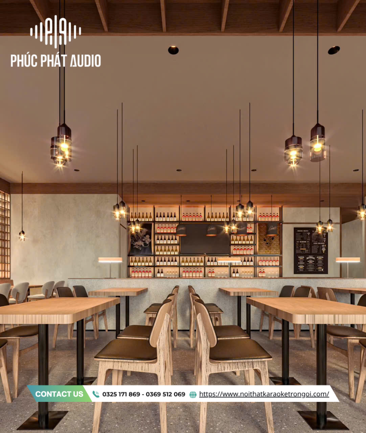 Mẫu quầy bar đơn giản - ảnh 4