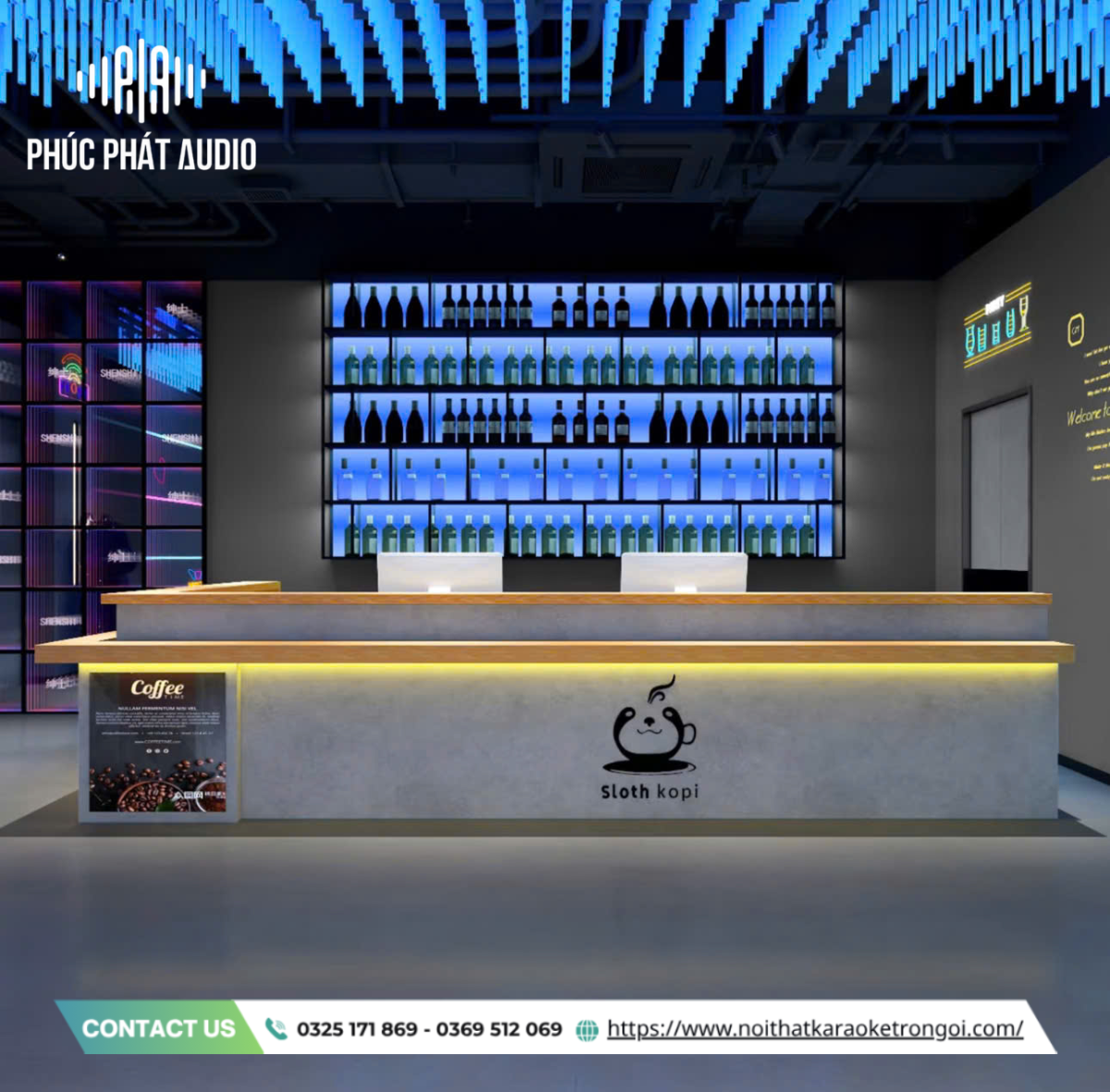 Mẫu quầy bar đơn giản - ảnh 2