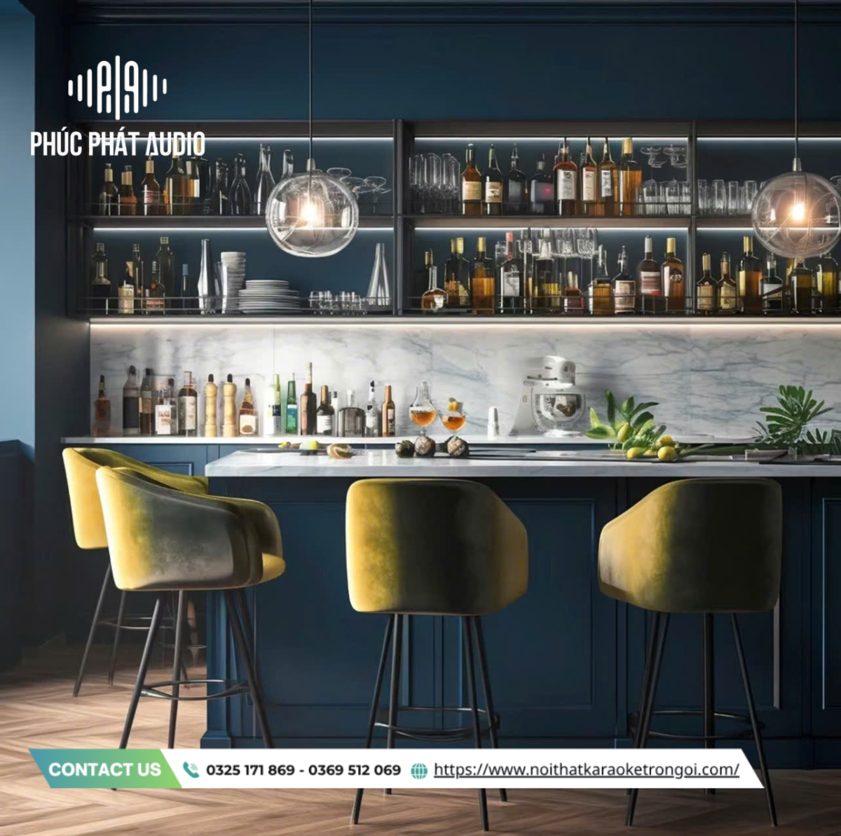 Mẫu quầy bar gia đình - ảnh 2
