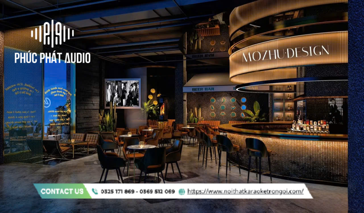 Mẫu quầy bar gỗ tự nhiên đẹp - ảnh 4