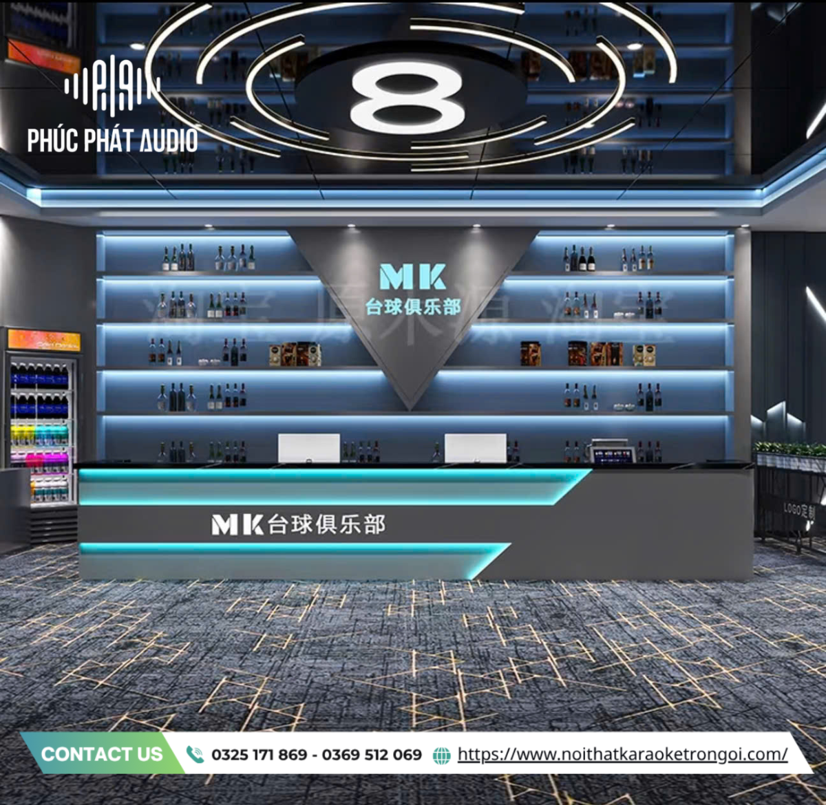 Mẫu quầy bar hiện đại - ảnh 6