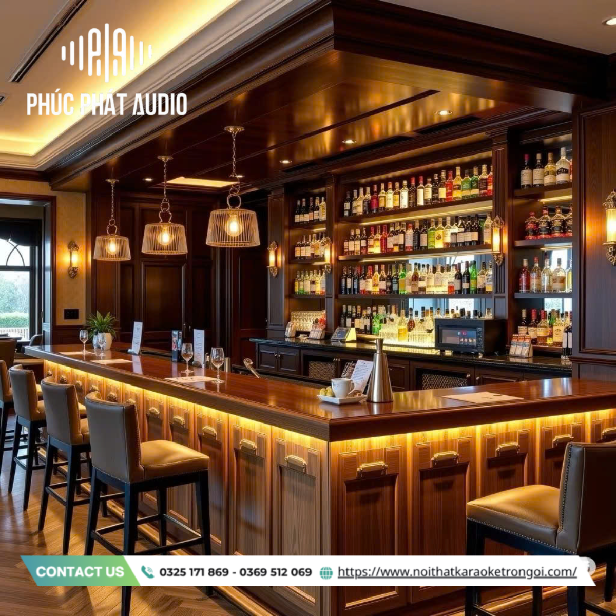 Mẫu quầy bar mini - ảnh 7