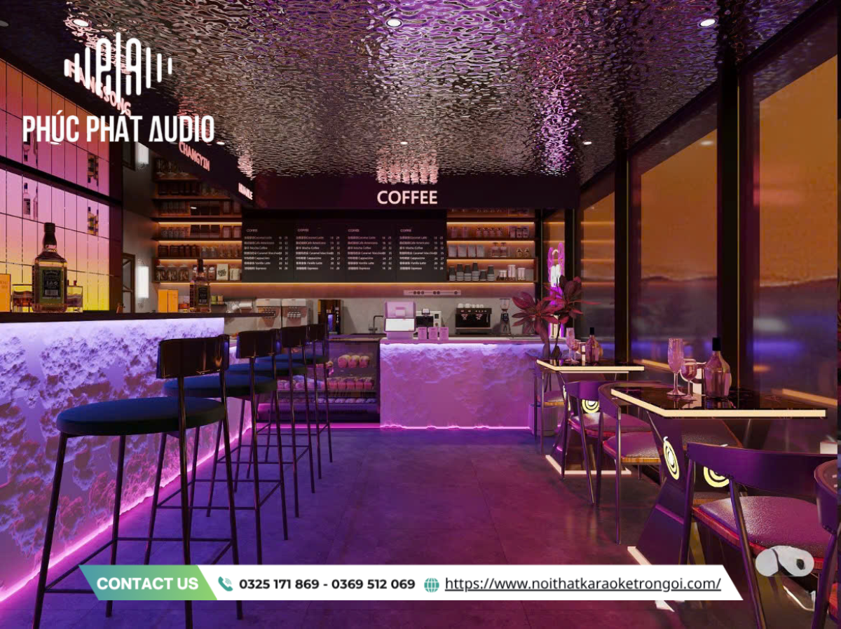 Mẫu quầy bar nhà hàng - ảnh 7