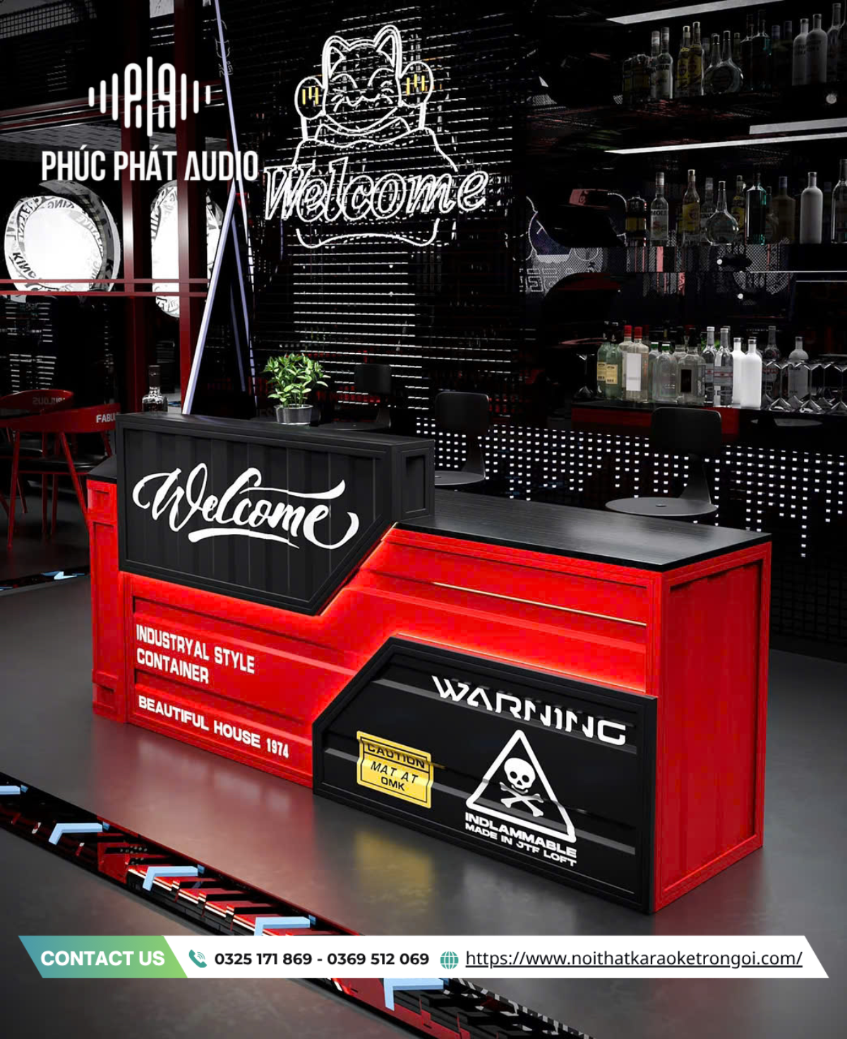 Mẫu quầy bar quán cafe - ảnh 7