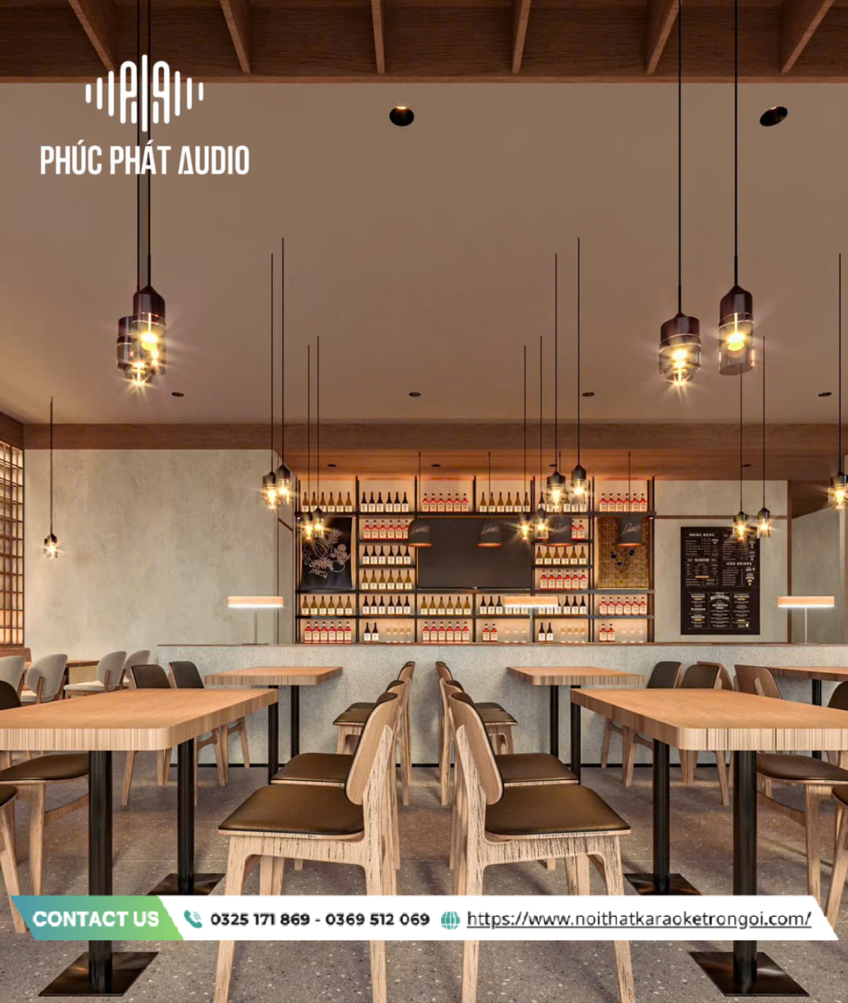 Mẫu quầy bar quán cafe - ảnh 1
