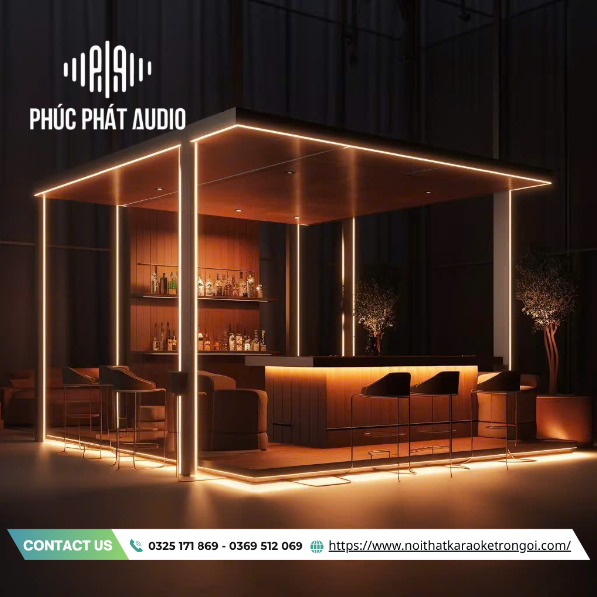 Mẫu quầy bar quán cafe - ảnh 3