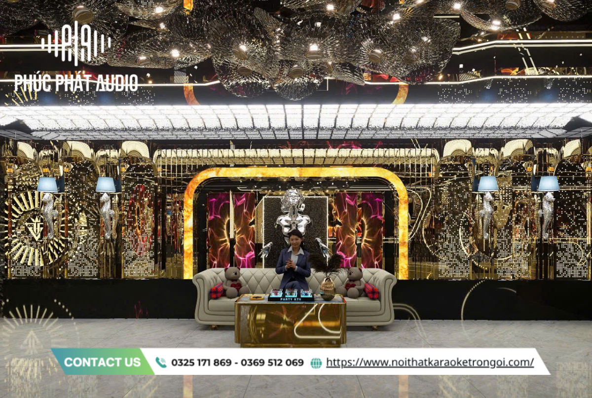 Mẫu sảnh quán karaoke hiện đại - ảnh 7