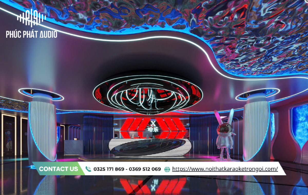 Mẫu sảnh quán karaoke hiện đại - ảnh 6