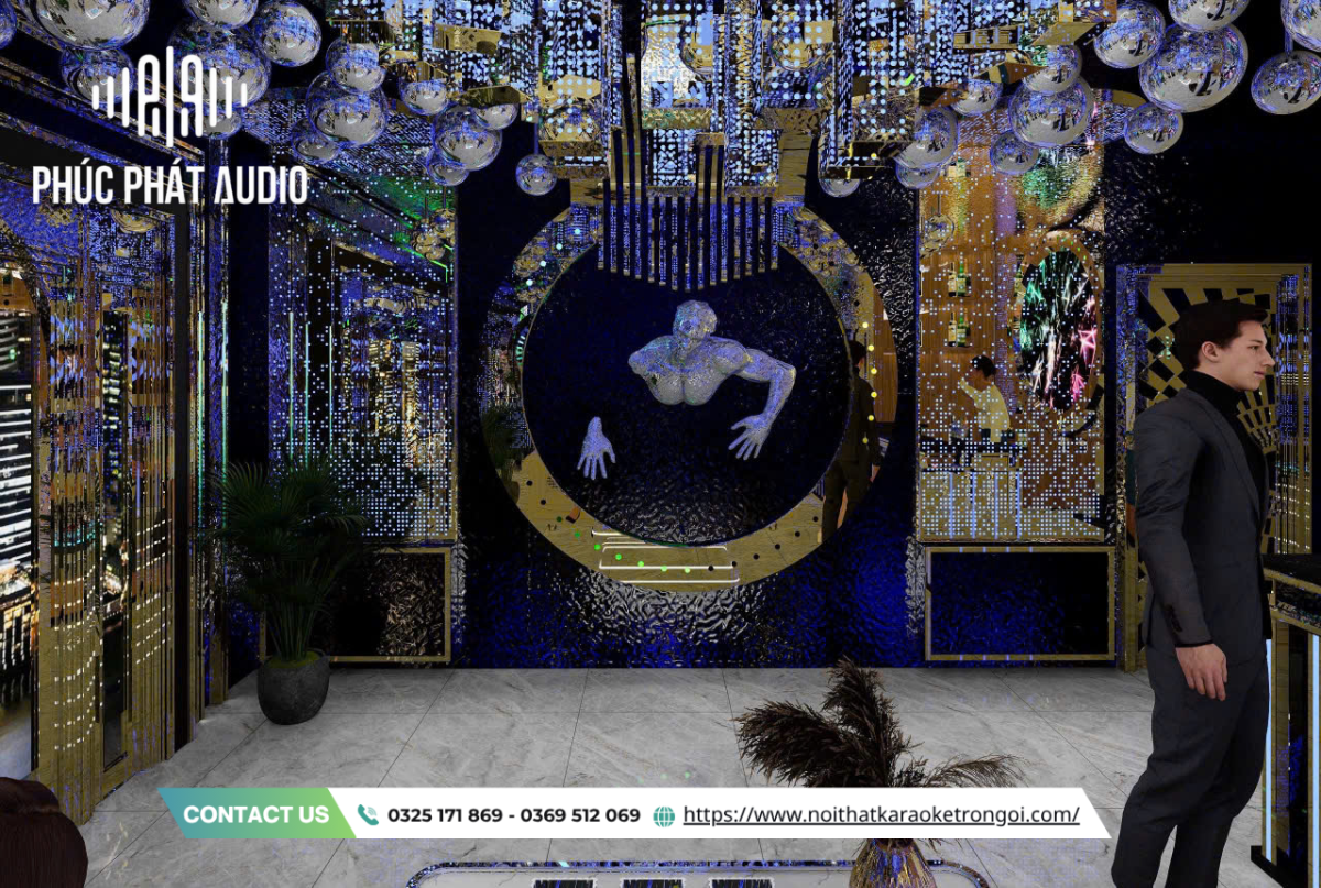 Mẫu sảnh quán karaoke hiện đại - ảnh 14