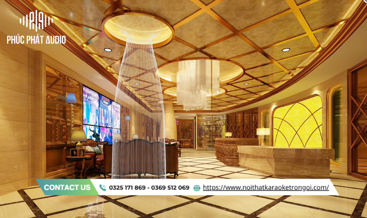 Mẫu sảnh quán karaoke hiện đại - ảnh 3