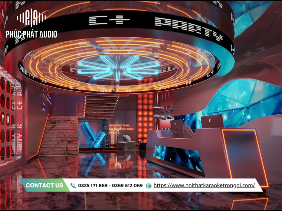 Mẫu sảnh quán karaoke xu hướng - ảnh 2