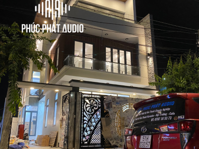 Dự Án Gia Đình Tại Phúc Phát – Thi Công Trọn Gói Phòng Karaoke Tại Biệt Thự Chị Vui, Long An