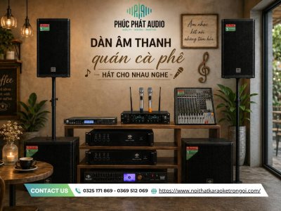 Dàn âm thanh quán cà phê
