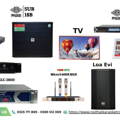 Dàn âm thanh Karaoke kinh doanh giá rẻ