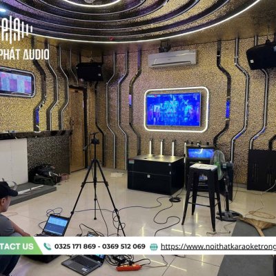 Thiết kế và thi công phòng Karaoke gia đình