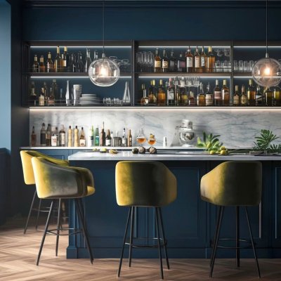 Mẫu quầy bar gia đình